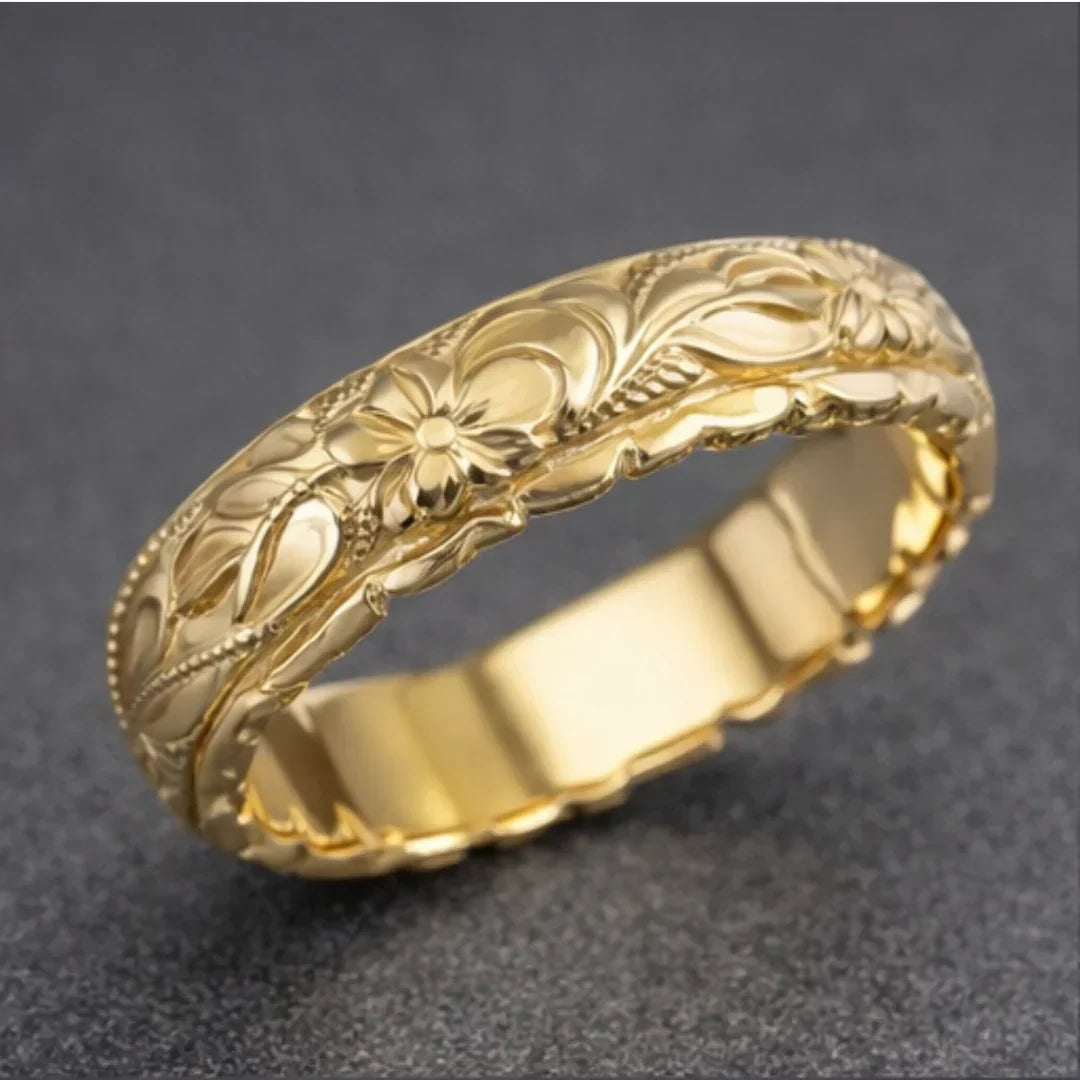 Gold Infinity Link Ring