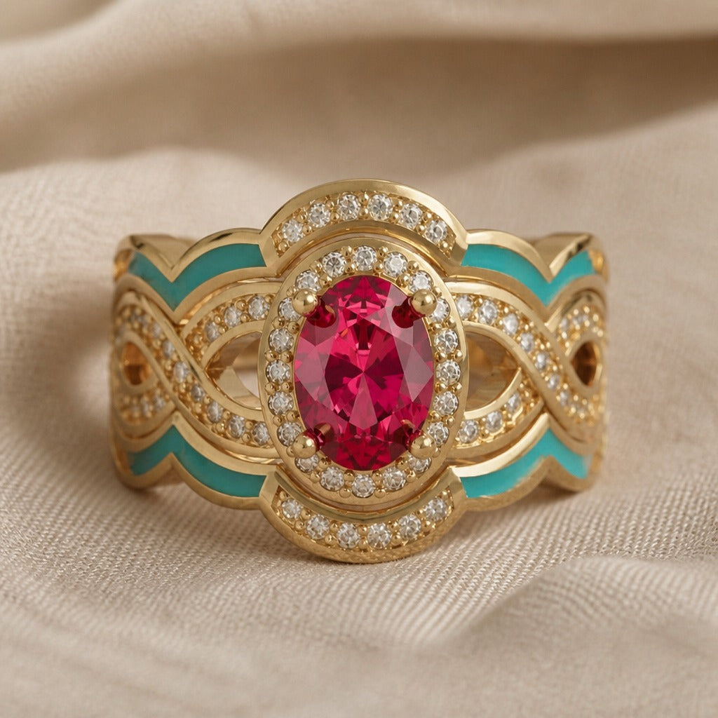 Imperial Ruby Statement Ring