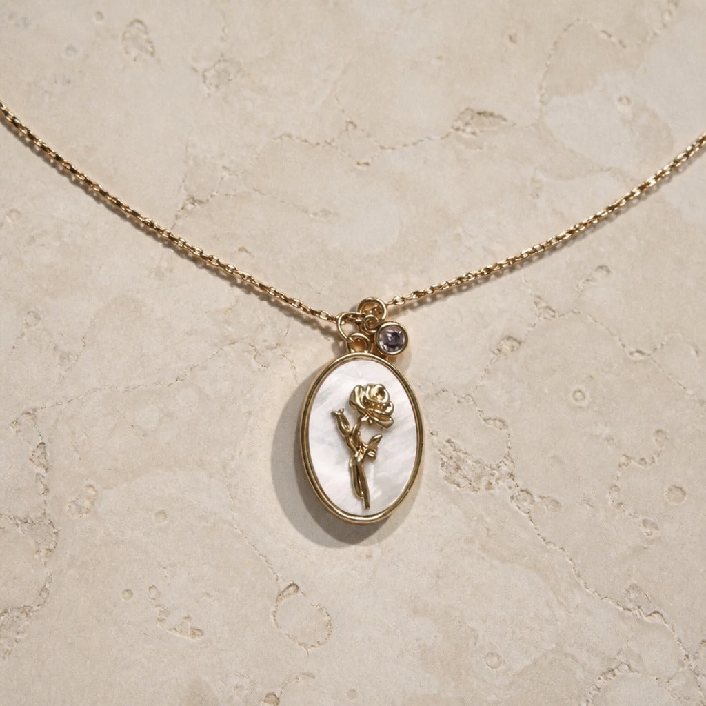 Vintage Birthstone Necklace Collection