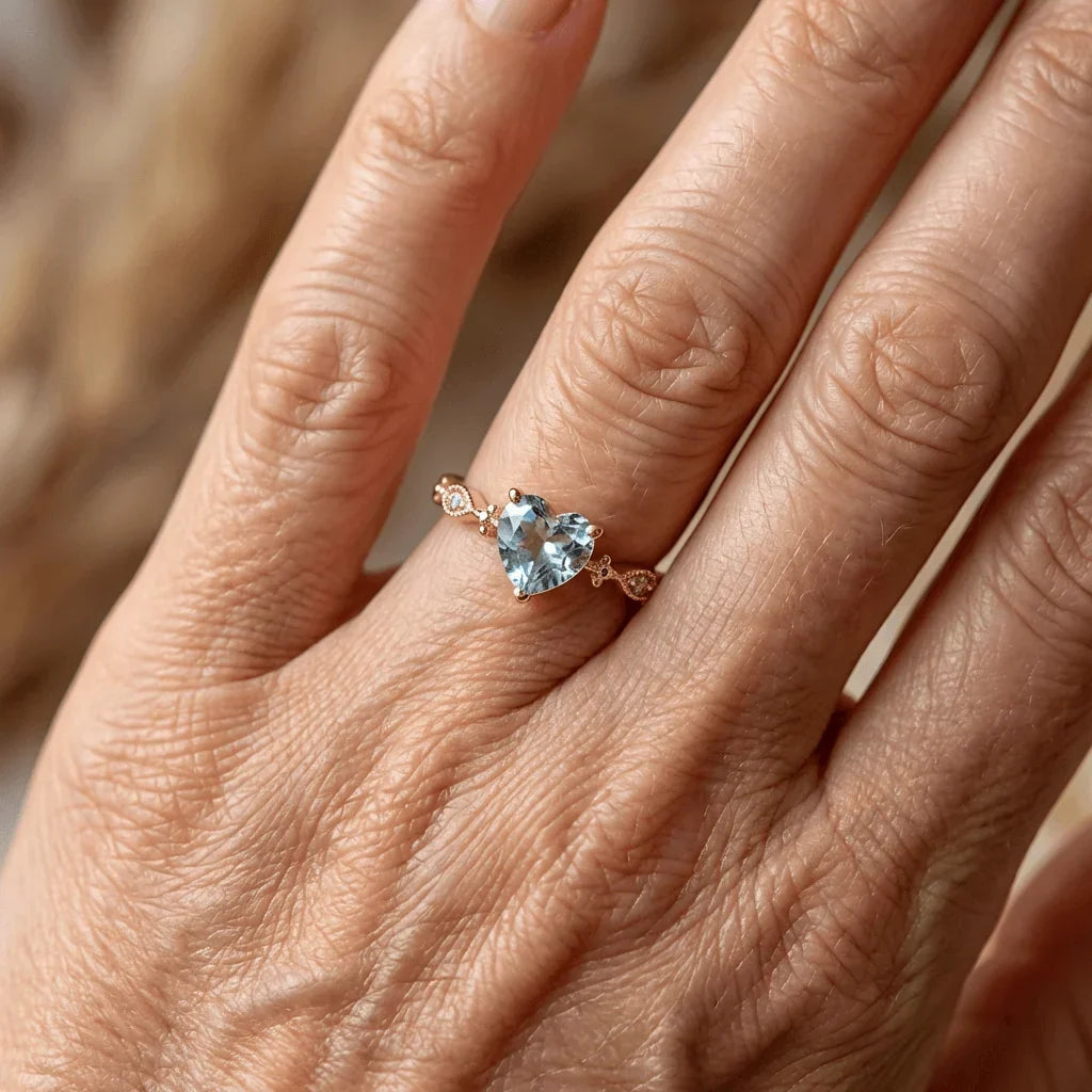 Timeless Heart Shaped Minimal Ring