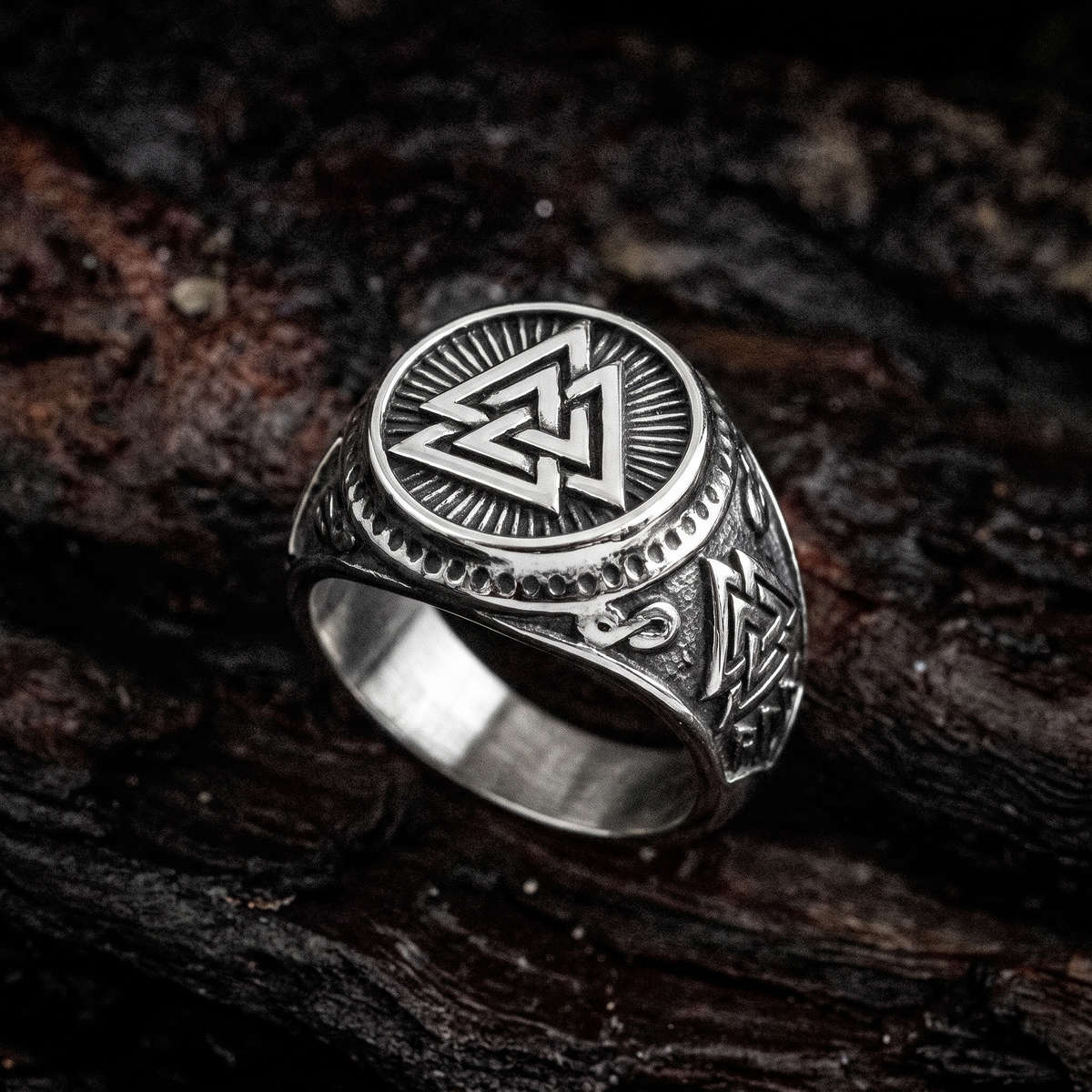 Valknut Viking Heritage Ring