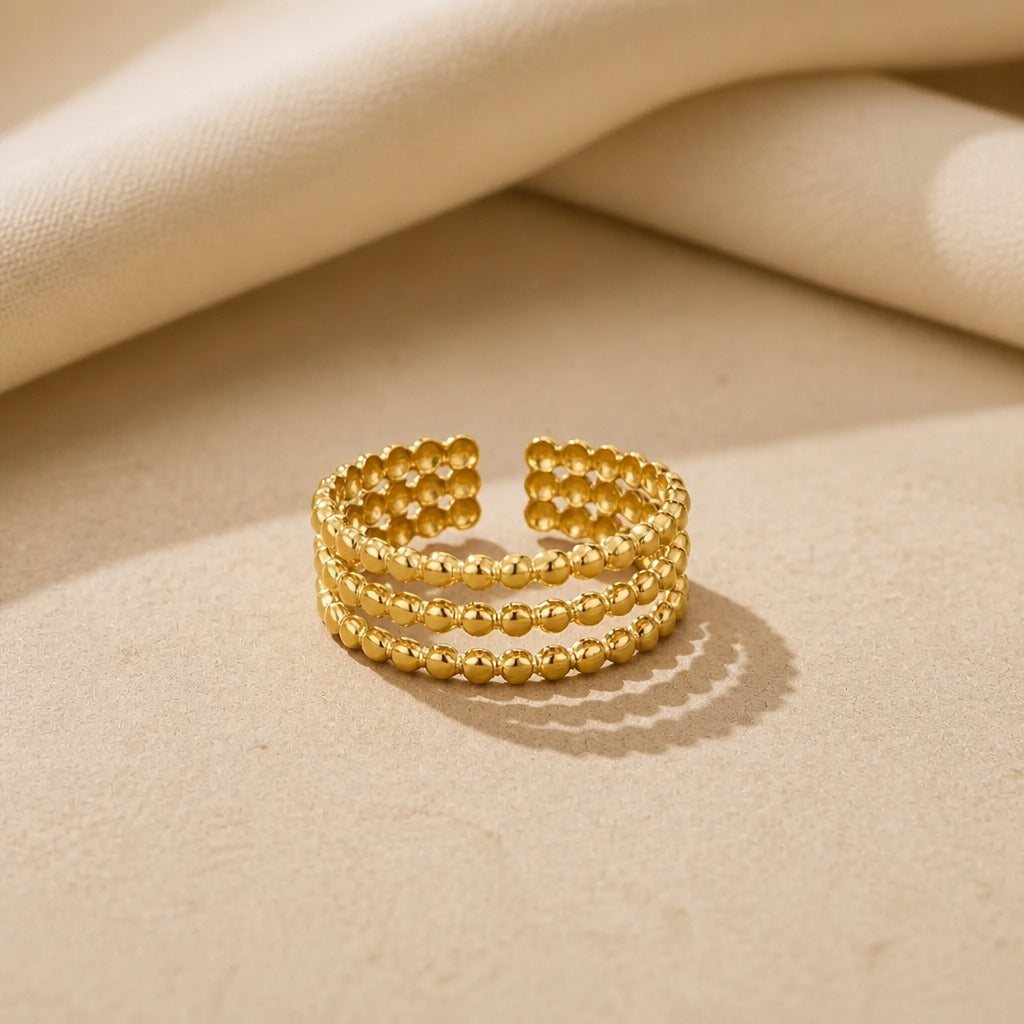 Minimal Gold Open Ring
