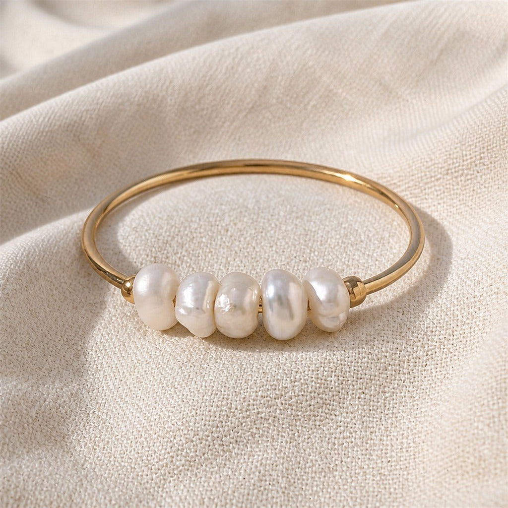 Minimal Freshwater Pearl Ring