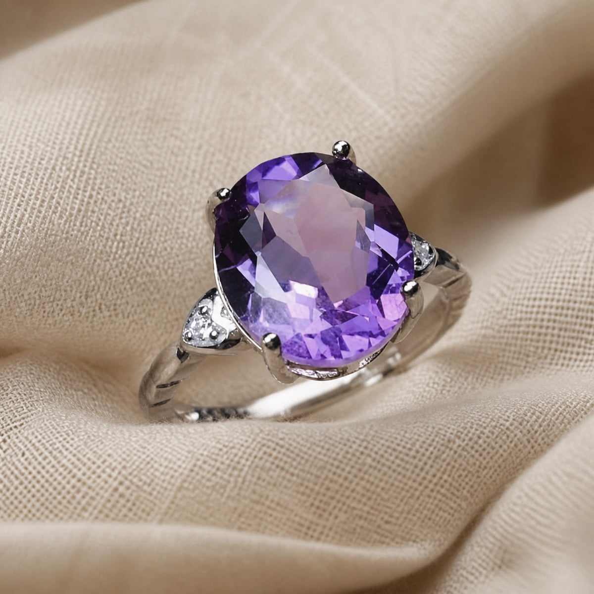 Exquisite Cubic Zirconia Ring