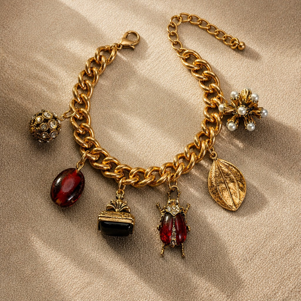 Enchanted Gold Accent Bracelet