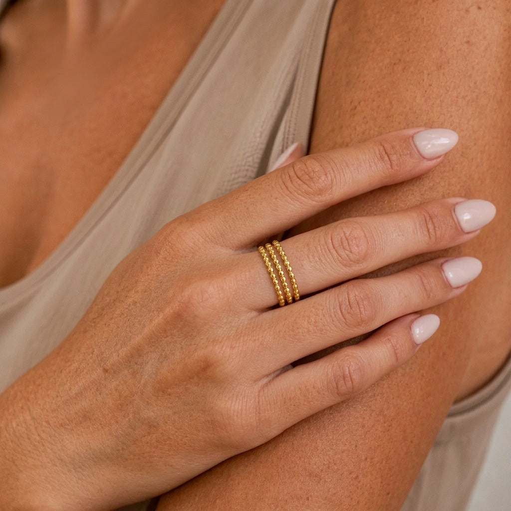 Minimal Gold Open Ring