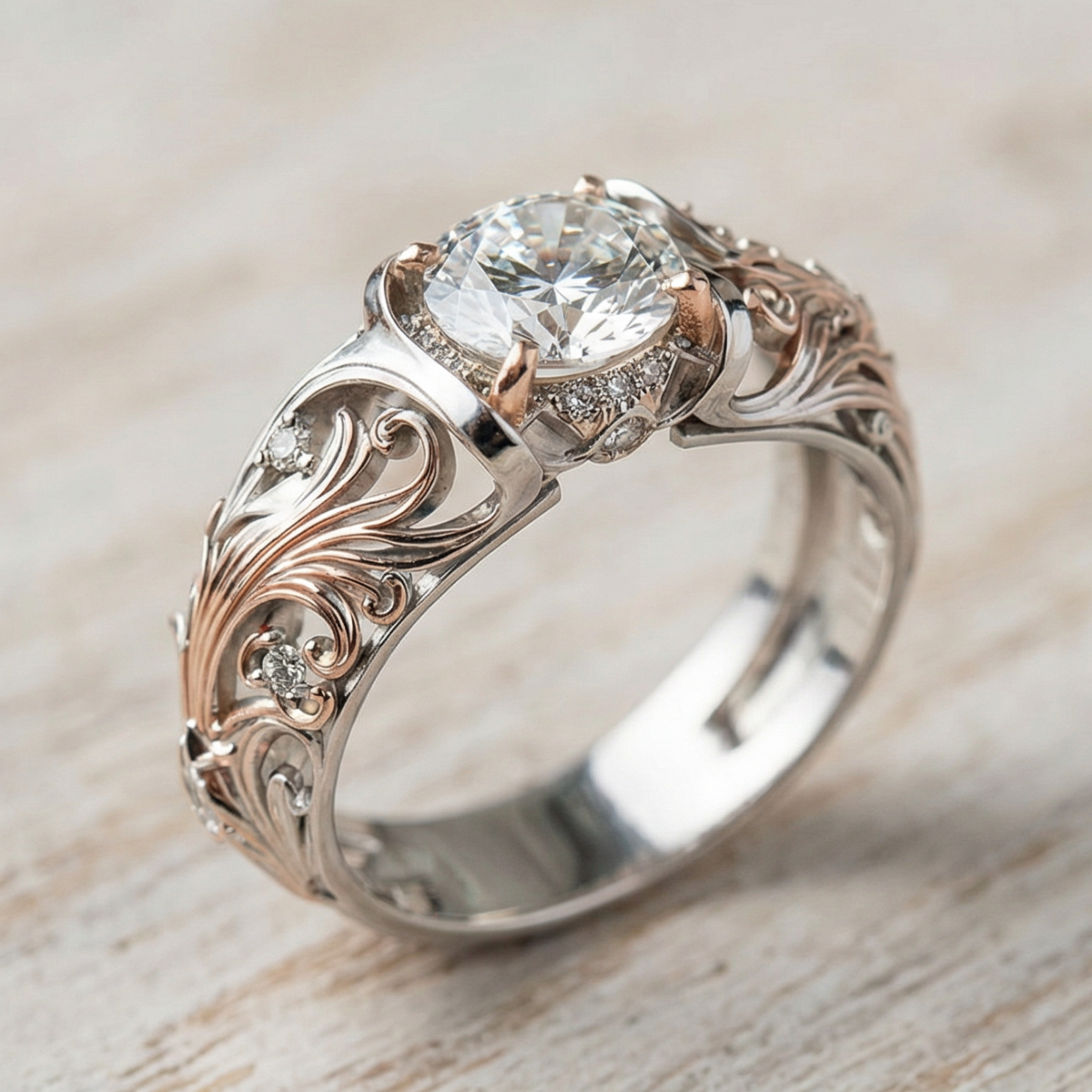 Crystal Reverie Statement Ring