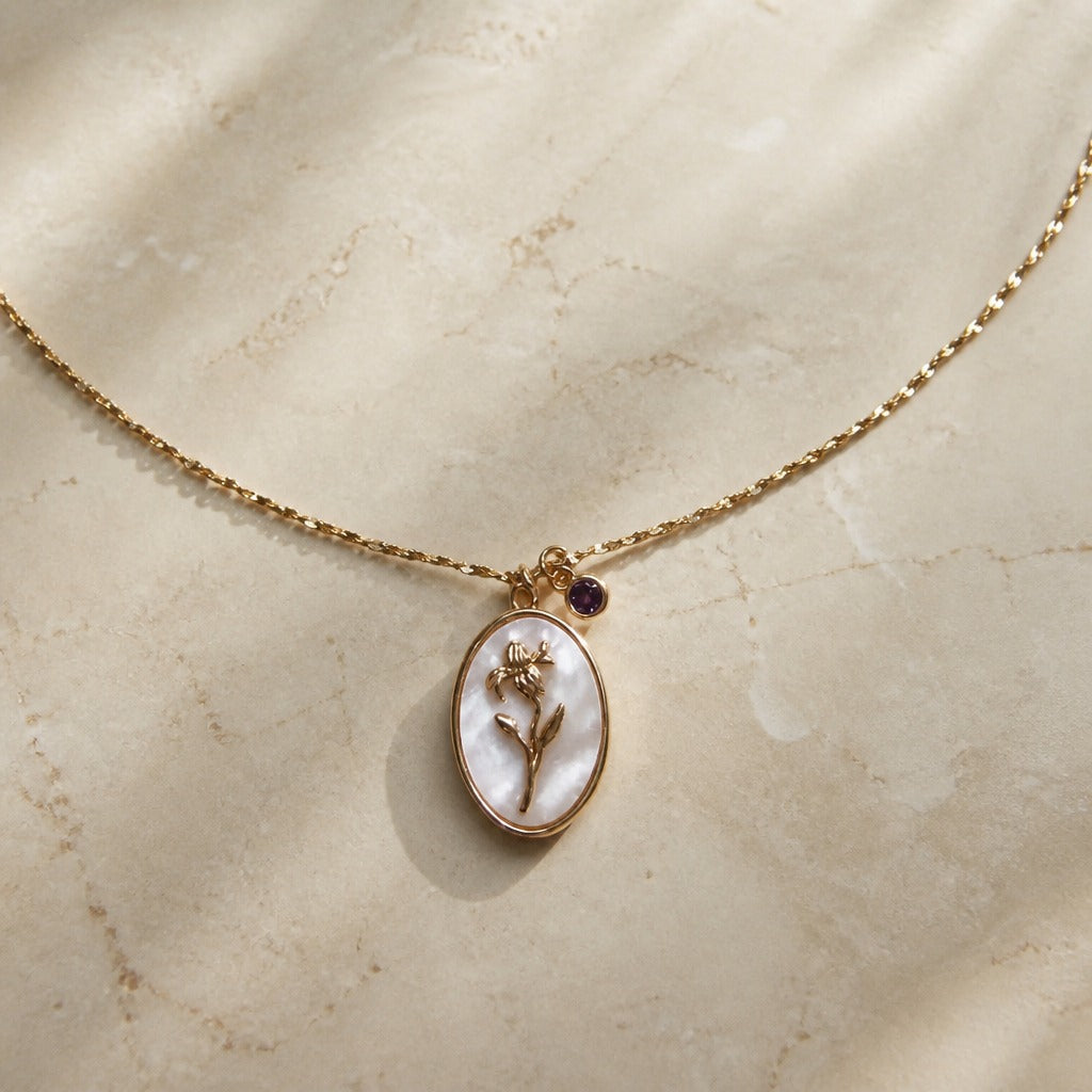 Vintage Birthstone Necklace Collection
