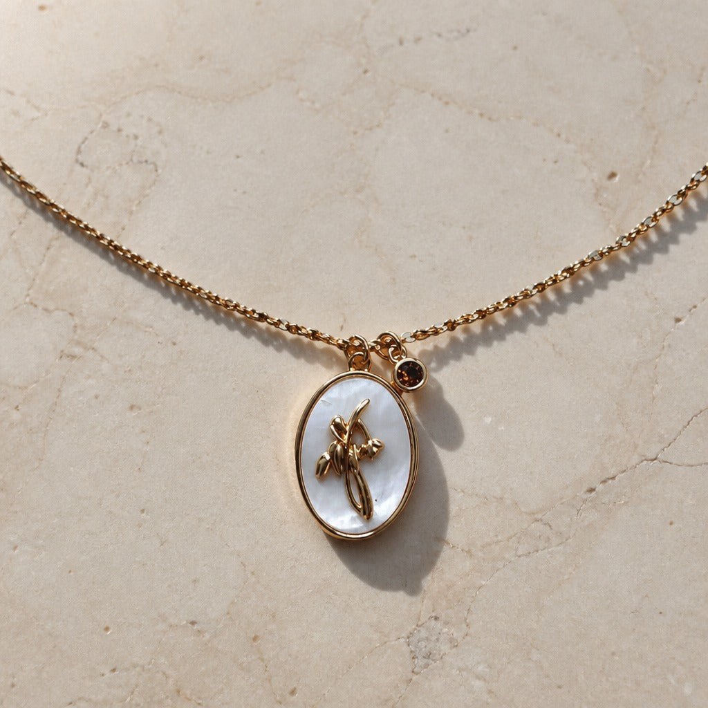 Vintage Birthstone Necklace Collection