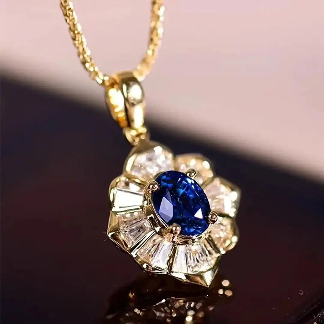 Kavella Noctazure Necklace