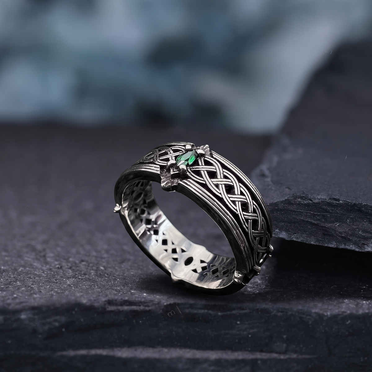 Golden Wave Heritage Ring